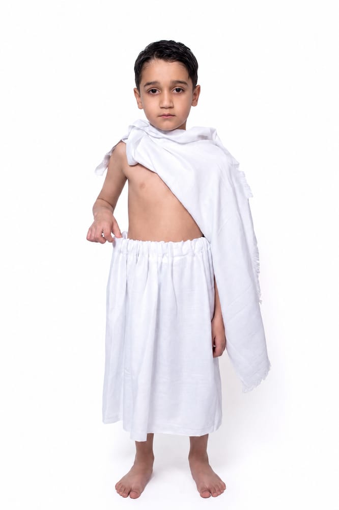 Premium Children's Ihram Set — 100% Breathable Cotton